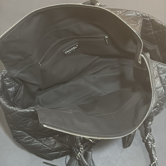 Chanel Ligne Lady Braid Lambskin Quilted Tote - Picture 5 of 17